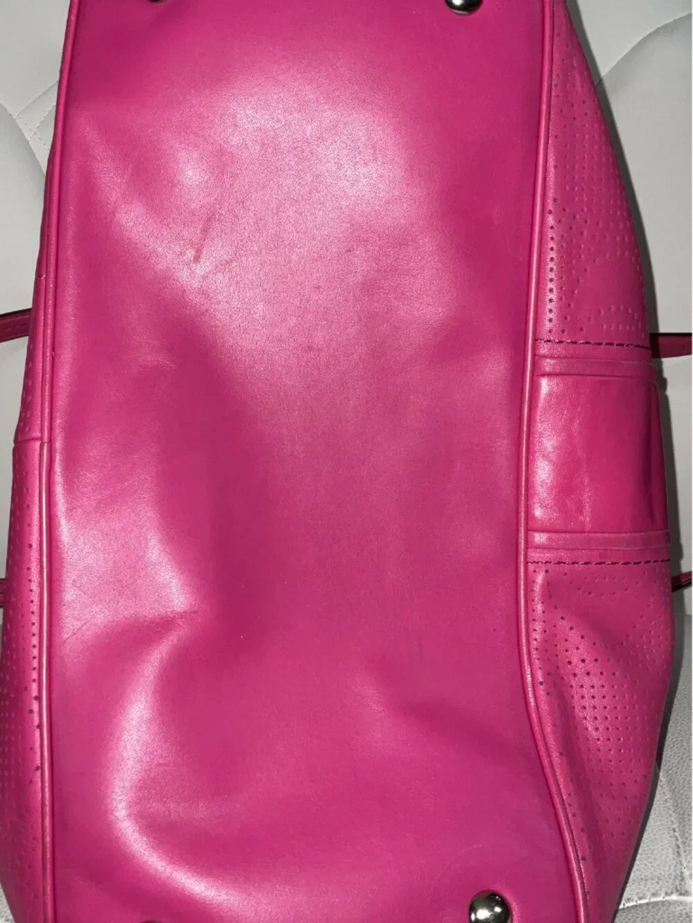 Coach Carryall Tote F21938 Leather Tote Bag